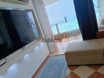  Luxury Hotel-Style Apartment – ​​Direct Seafront in Sidi Bishr 