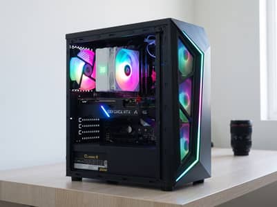 Case Gaming 4 Fan RGB + PW 500W +80plus