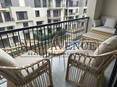 شقة تشطيب المالك تشطيب بخامات عالية الجودة وستايل بوهو - سوديك ايست sodic east Azailya in new Heliopolis