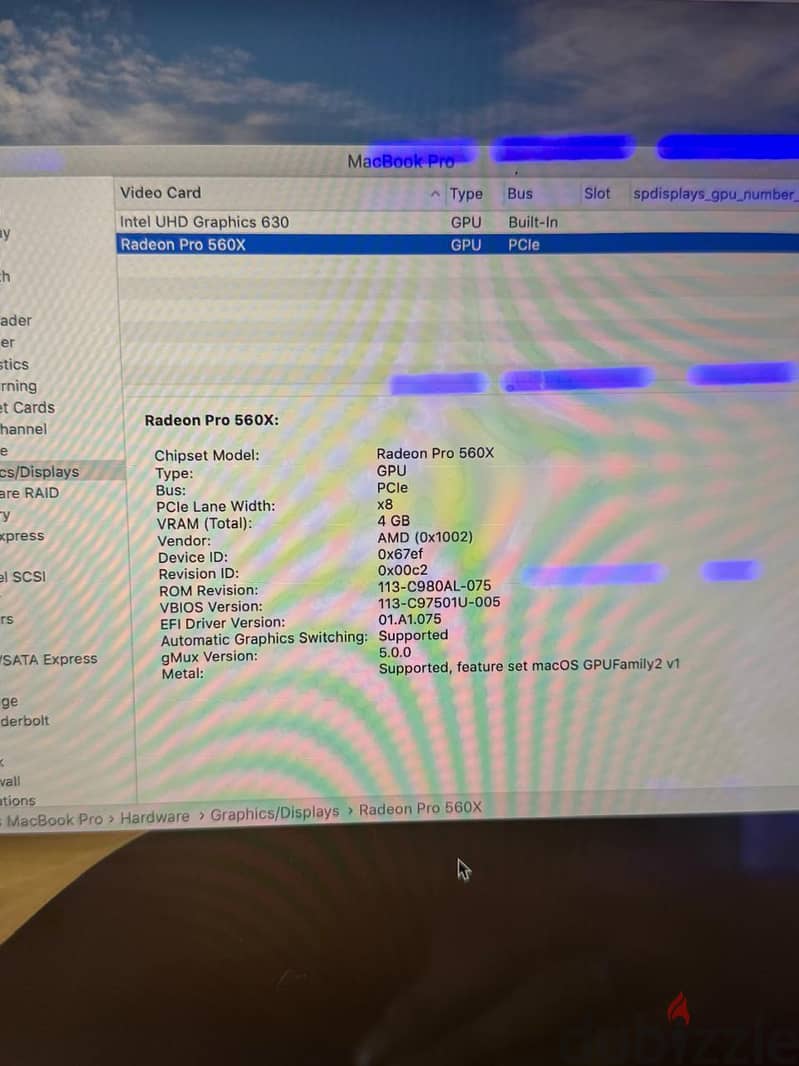 MacBook Pro 2018 8