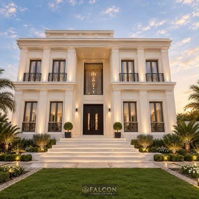 فيلا جاهزه للسكن بتشطيب vip  للبيع فى كمبوند نيو جاردن سيتى new garden city R5 بالعاصمة الجديدة