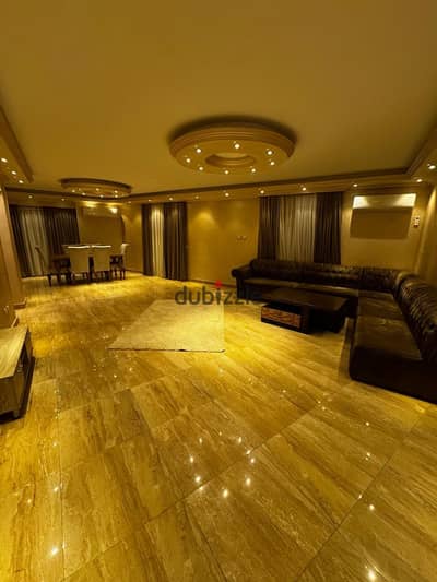شقة 288م ايجار مفروشة - أول سكن - برج حديث - موقع مميز بشارع شهاب - فيو لاندسكيب - (ايجار يومي ومدد)