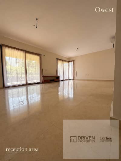 Under Market Price Super Lux Apartment With Garden For Sale Including Kitchen & ACs In O West Compound Al Wahat Road 6th of October Giza