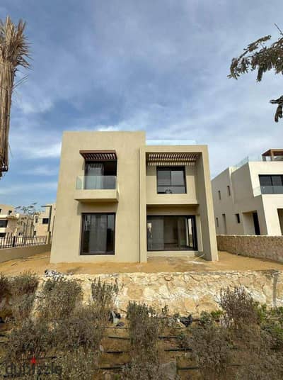 Luxury villa for sale in O West—prime location next to MSA and Mall of Egypt.