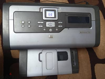 طابعه صور HP 7760 بالباور الأصلي بحالة الزيرو