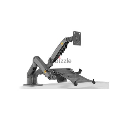 North Bayou F160-FP Dual Monitor Arm + Laptop Holder