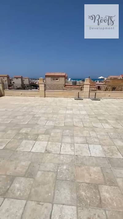 للبيع فيلا متشطبه ، يطل علي البحر- غزالة الوادى - الساحل الشمالى For Sale Finished villa, sea view form the roof in Ghazala Valley - North Coast