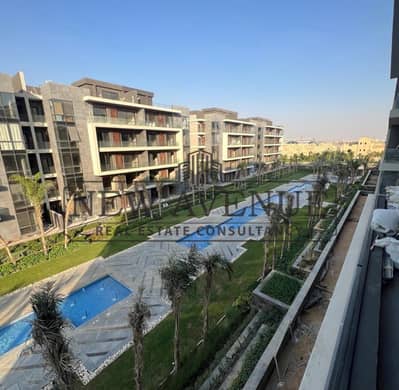 شقة للبيع فى الباتيو اورو El Patio Oro لوكيشن مميز علي مساحات خضراء جاهزه للاستلام