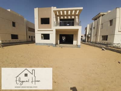 فيلا منفصلة للبيع كاش فى مدينتى نموذج k مودرن استلام فورى بدون تشطيب داخلى