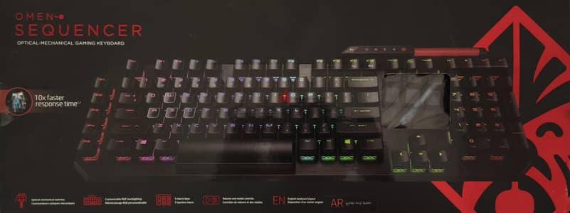 HP sequencer omen mechanical keyboard