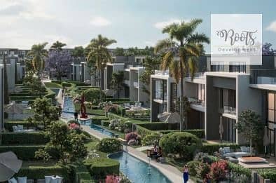 للبيع شقه بمساحة 124 متر فى كلوب هيلز ،اكتوبر  For Sale an Apartment , BUA 124 sqm, at Club Hills, October