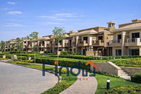 twin house for rent with kitchen & AC's in gold cliff by new giza compound