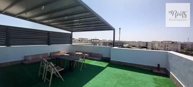 للبيع شاليه برروف مفروش استلام فوري فى امواج – الساحل الشمالى For sale furnished chalet with a roof Ready for delivery in Amwaj , North Coast.