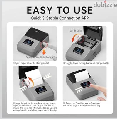 Thermal Printer Green Liow