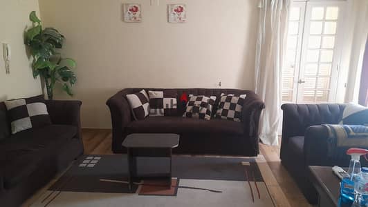 Furnished and air-conditioned apartment for rent 125m inside a compound in Sheikh Zayed with a distinctive location