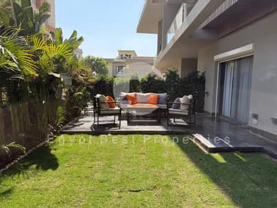HOT PRICE Garden Apartment 2BD Pool View Furnished for Rent in Villette Sodic 5th Settlement New Cairo