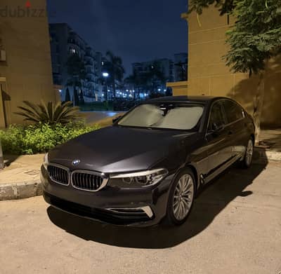 بي ام دبليو 520 2019 مالك اول من الزيرو صيانات منتظمة بالتوكيل