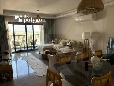 Fully Furnished 3 Bedroom Apartment for Rent in Zed West Sheikh Zayed, 161m on the 9th Floor with Balcony and Open View