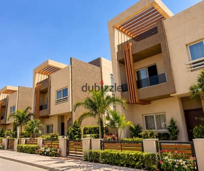 Town House with Private Garden for Sale on Dahshour Link, New Zayed | 268 SQM, 9-Year Installment Plan