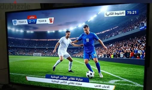 شاشه باناسونيك ٤٠ بوصه استخدام خفيف جدا
