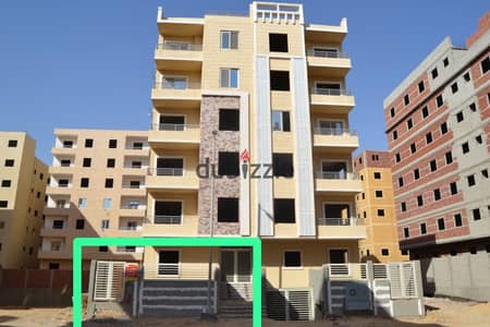 Ground-floor apartment with aprivate garden in the 9th District(C-85)–a prime location near the Central Axis,Al-Hosary Mosque,6th of October Universty