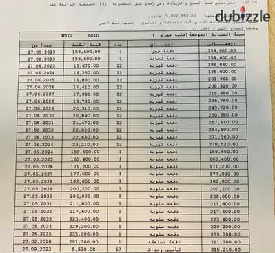 #للبيع شقة مساحه 115 متر في B14 تكلمه اقساط بأعلى تميز L10 دور رابع فيو جاردن وشارع رئيسي بجانب الخدمات و سنترال بارك