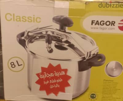 حلة ضغط اسبانى fagor لم تستخدم