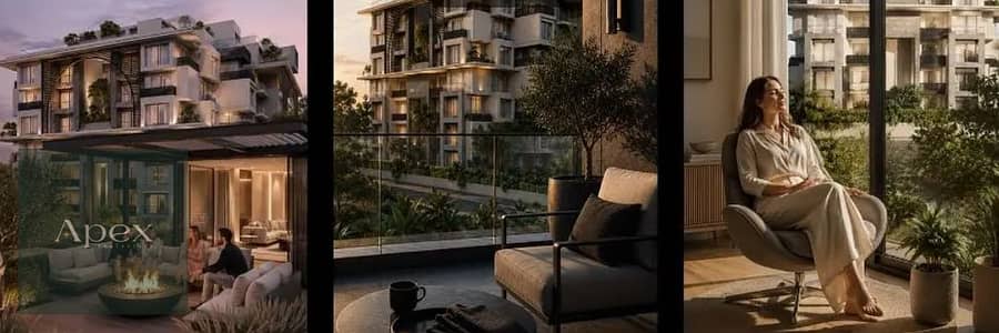 distinctive apartment in the Sixth Settlement close to Ain Sokhna the Middle Ring Road Mohammed Bin Zayed Axis and South 90th Street