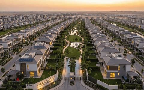 ارض فيلات للبيع 630م في التوسعات الشرقية بيت الوطن المرحلة العاشرة امامPALM HILLS وبالقرب من نيو جيزة وخلف كمبوند دريم لاند 6اكتوبر