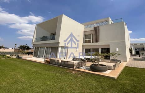 Duet Villa in a Prime Location with an Open View for Sale in Cairo Gate, Sheikh Zayed!