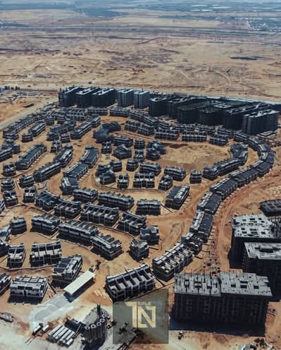 شقه  للبيع كاش بخصم 35.5% و قسط الكاش علي 5 سنين بمقدم 10%  في كمباوند midtown sky في R7 داخل العاصمه الاداريه الجديده.