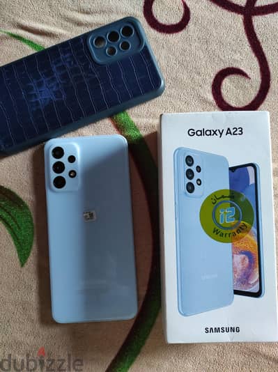 ماشاء الله Samsung A23 بحالة ممتازة متفتحش