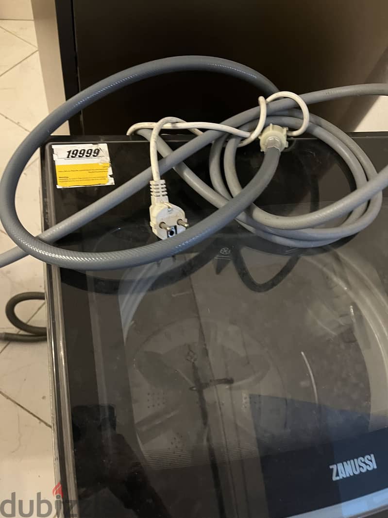Zanussi top load washer 1