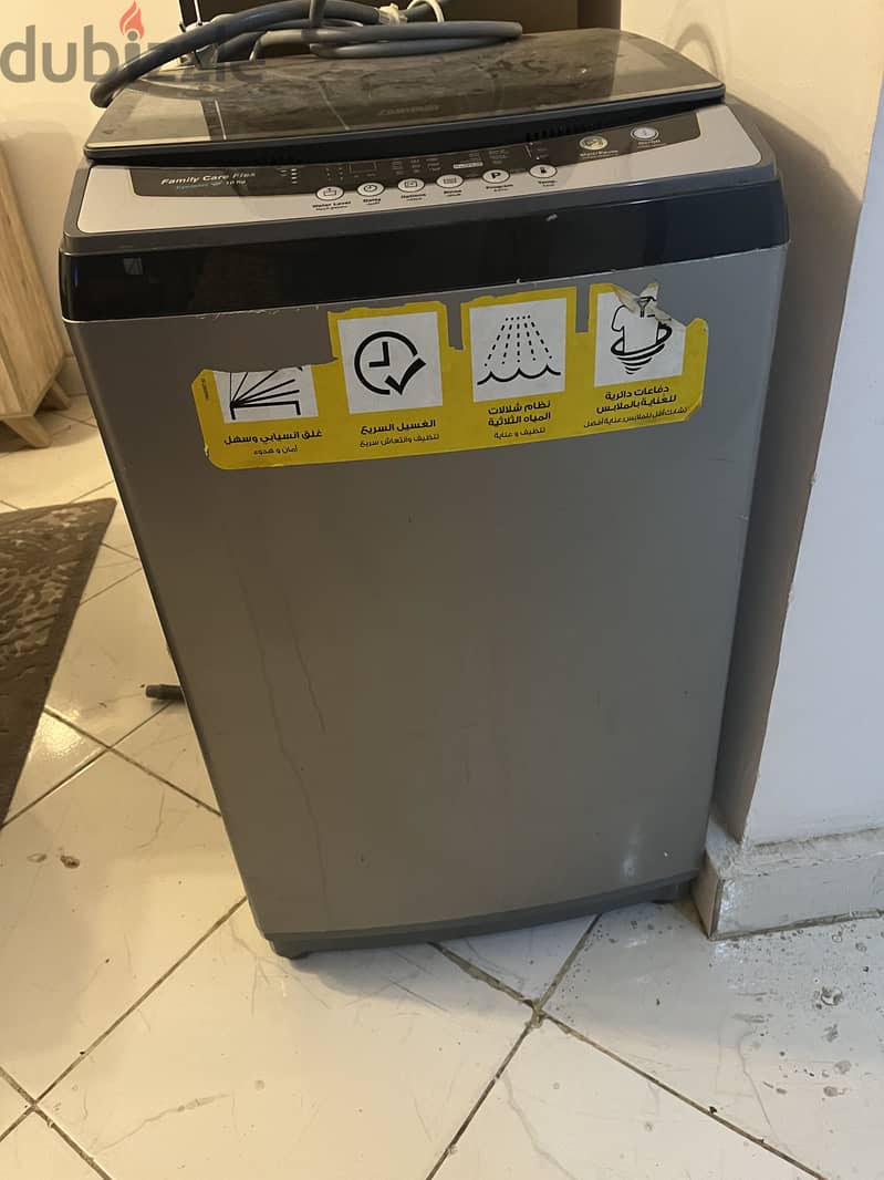 Zanussi top load washer 2