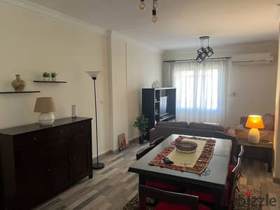 Furnished apartment for rent in Al Rehab, in a prime location near Services.