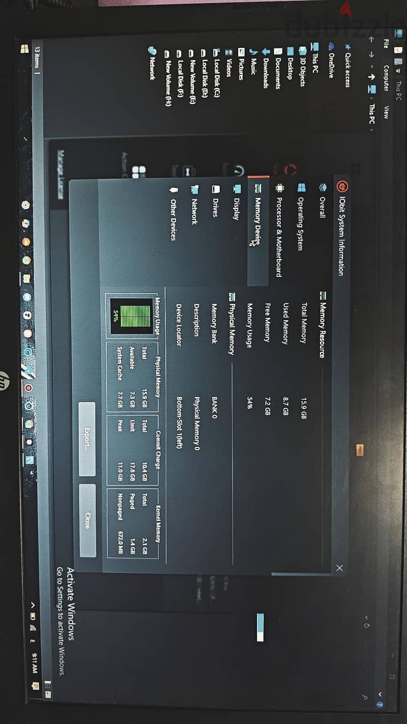 HP laptop 6