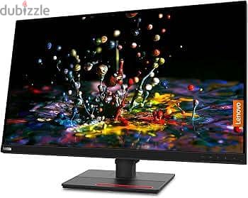شاشة لينوفو مناسبة للتصميم 4k 32 inch