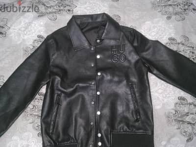 leather jacket hugo boss