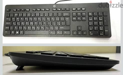 كيبورد HP أصلي (عربي/إنجليزي) بحالة ممتازة - لقطة لسرعة البيع