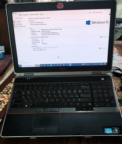 لابتوب Dell Latitude E6520 قوي جداً للبيع - Core i7 هاردين وكارتين شاش