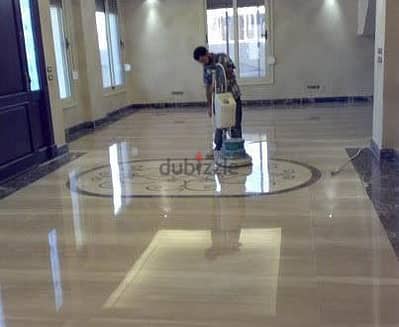 إعادة تلميع أرضيات الرخام والجرانيت بجوده عاليه