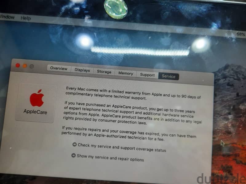 Macbook . Core i7  model:2012 11