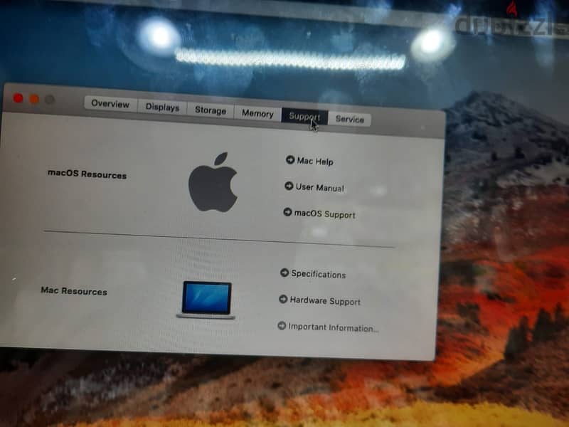 Macbook . Core i7  model:2012 12