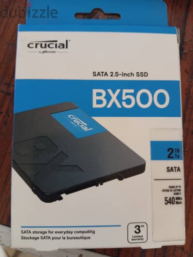 هارد 2 تيرا ssd كروشال