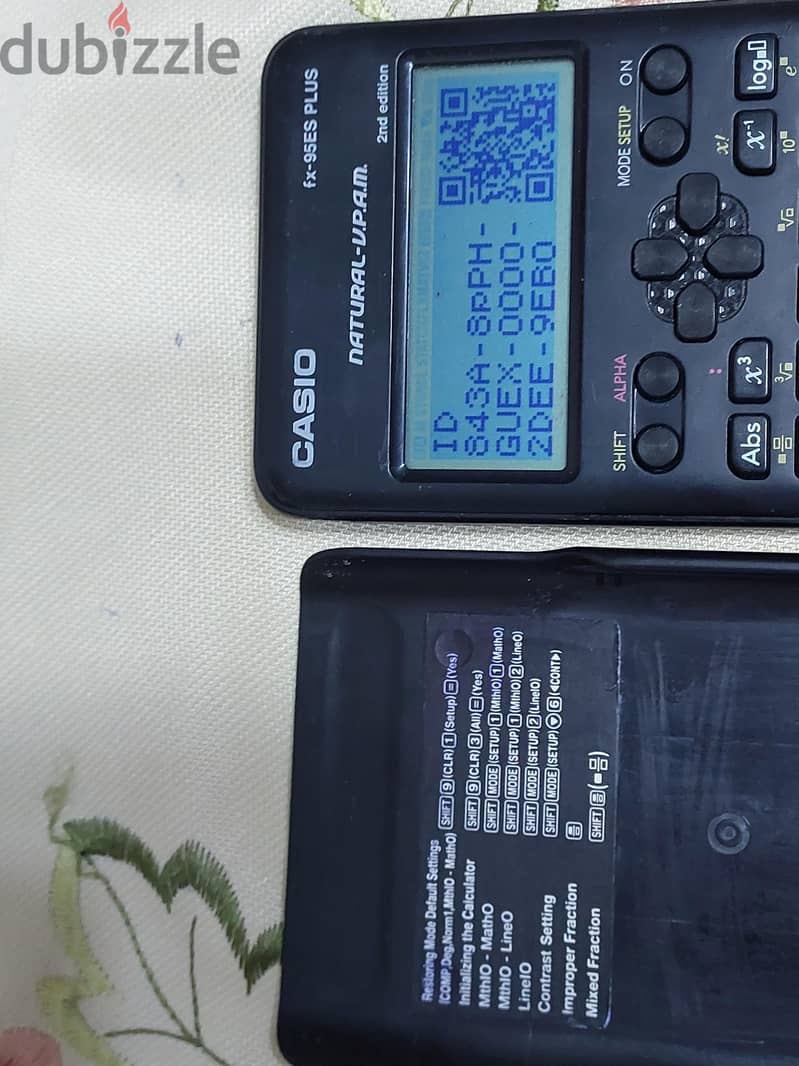 Casio fx-95ES PLUS 1