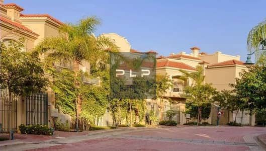 Lowest price corner townhouse villa for sale ready to move prime location open view in La Vista City Compound New Administrative Capital.