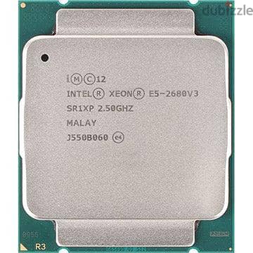 بروسيسور زيون E5-2680 v3 Intel® Xeon® Processor E5-2680 v3 30m cache