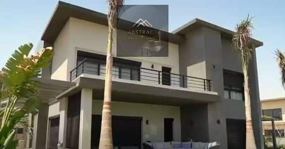 A fully private villa with a 100% panoramic golf view high-end finishing located in New Cairo near Velvet Hyde Park Al Rehab and Madinaty.