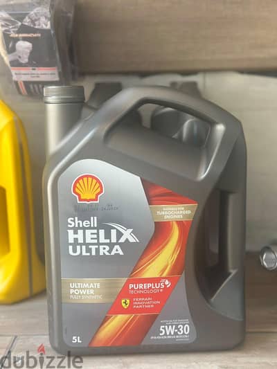 زيت شل هيلكس الترا Shell Helix Ultra 5W-40 الأصلي 5 لتر