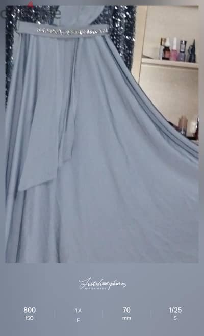 فستان سواريه استعمال لبسه وحده